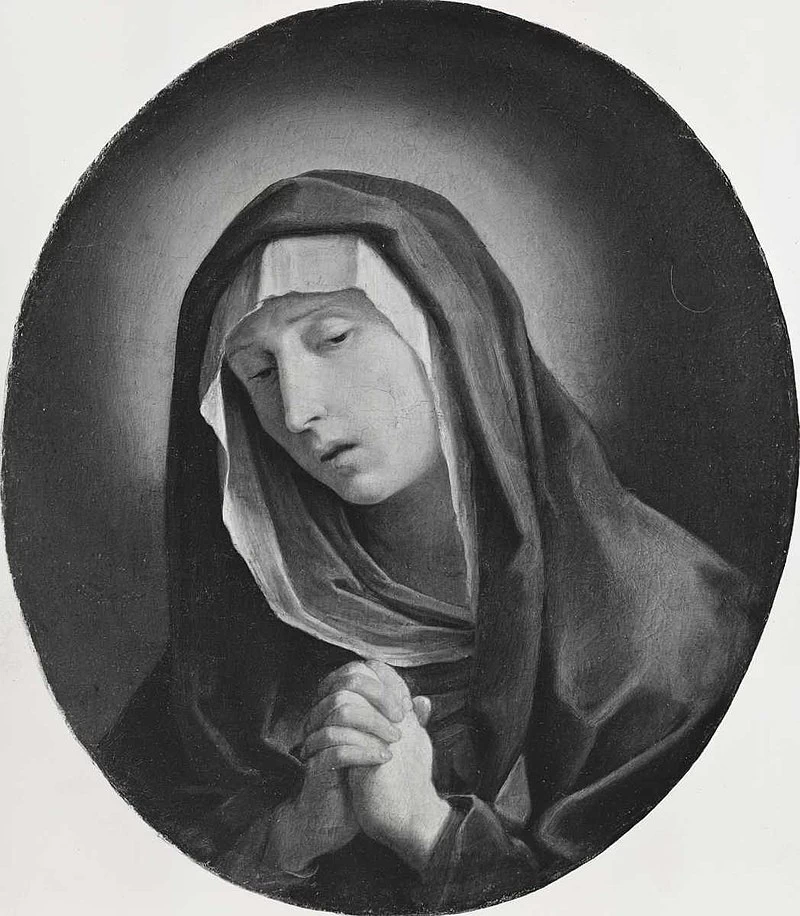 145-Madonna addolorata, Collezione Salina Brazzetti 